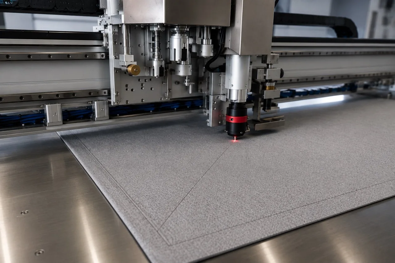 Digital textile cutting and manufacturing