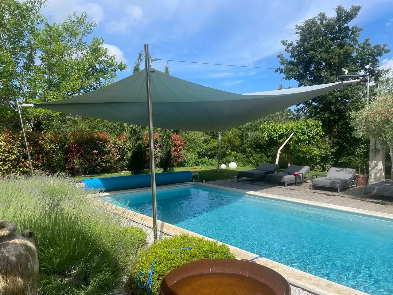 HTC-I retractable sail — Private Villa — Poreč