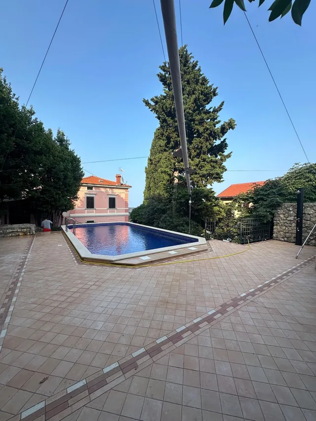 HTS-FE retractable sail — Private Villa — Opatija