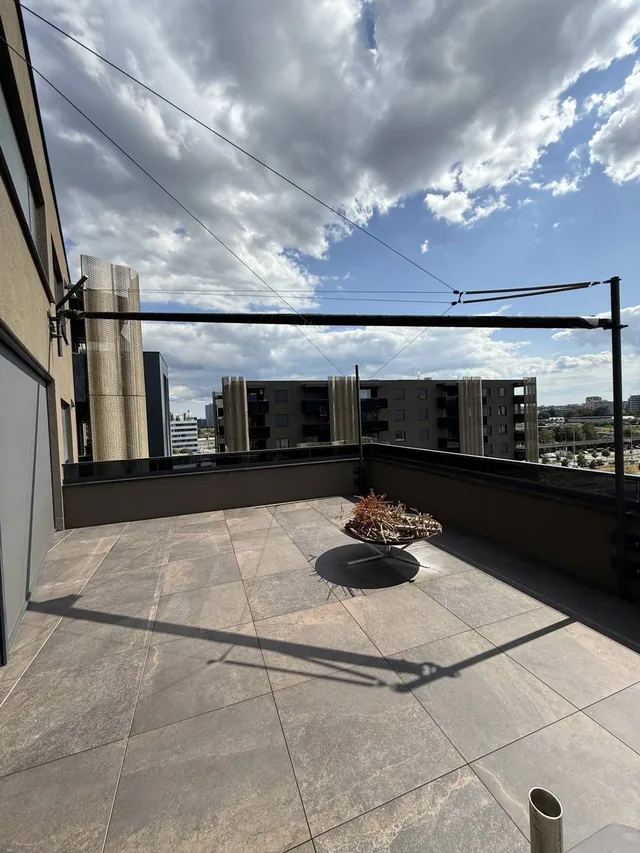 Retracted HTS-AL system at Penthouse Zagreb